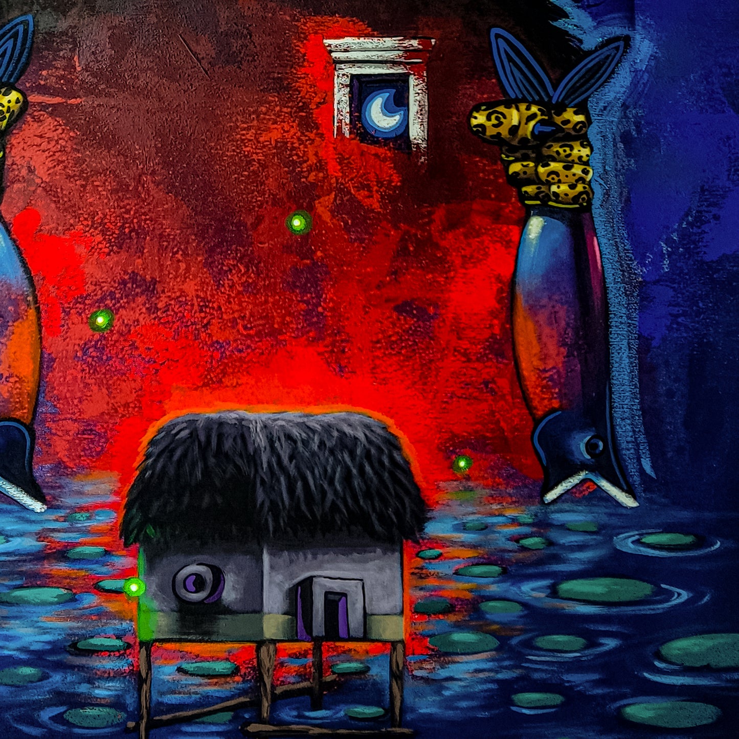 Pintura contemporánea - Espiritu del agua