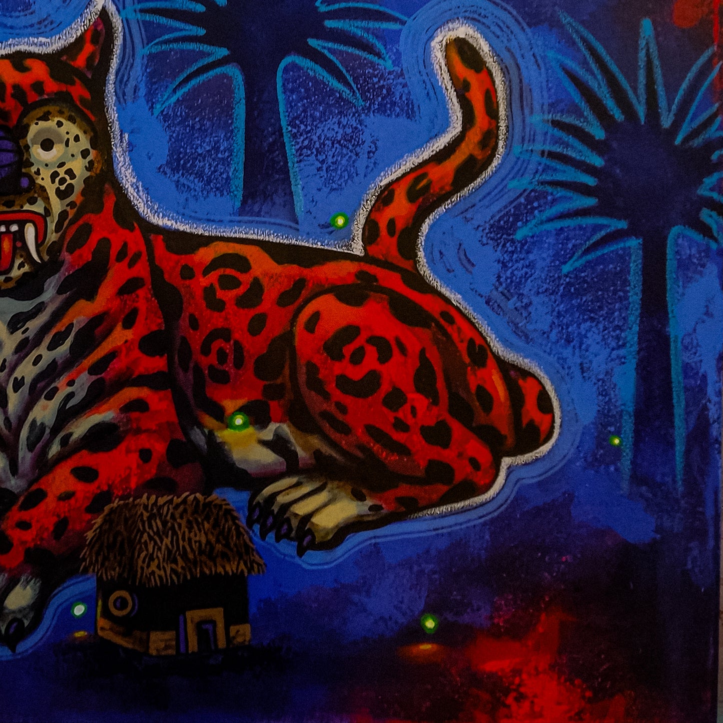 Pintura contemporánea - Guardian de la selva
