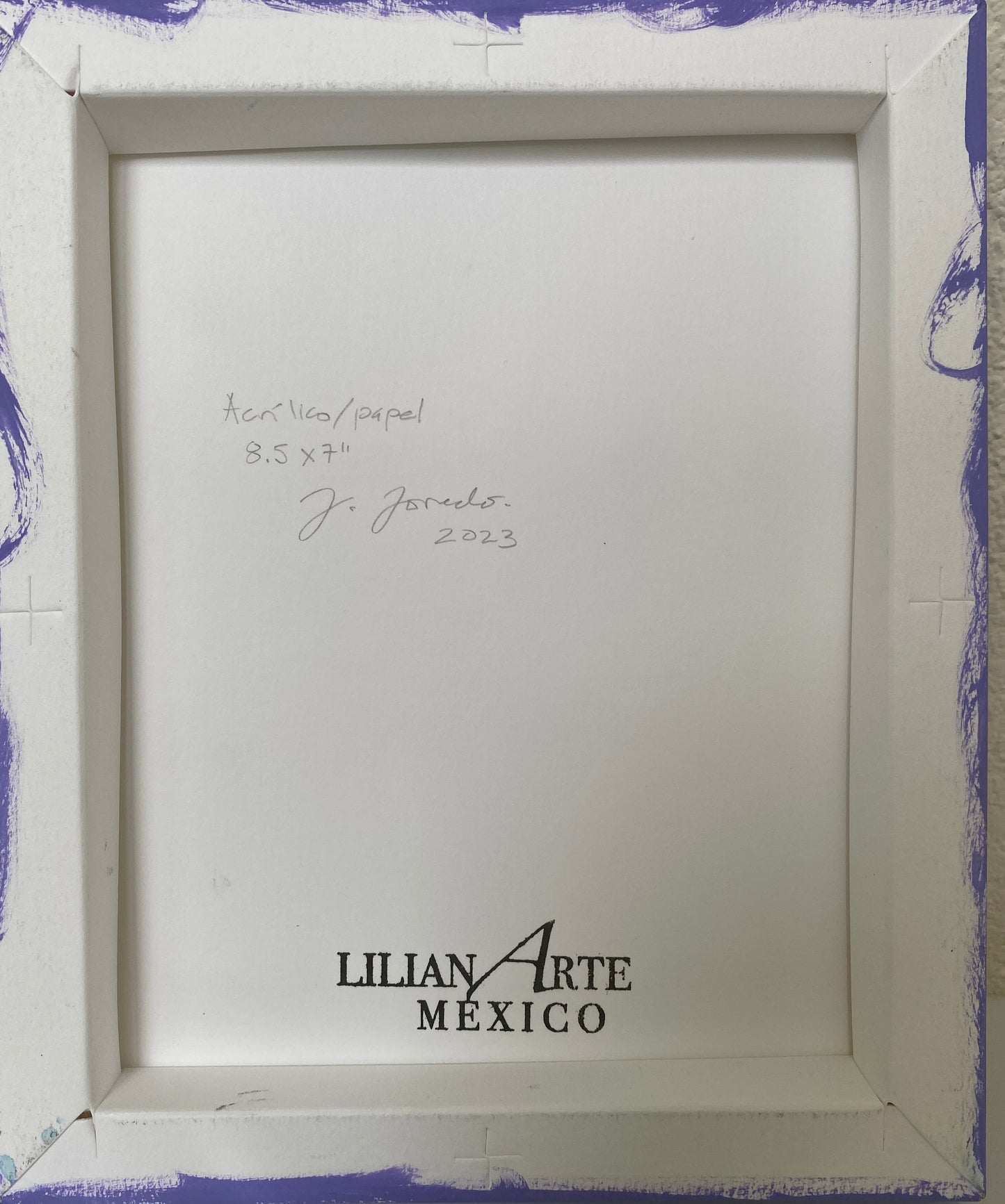 Obra de arte original - Morado mar