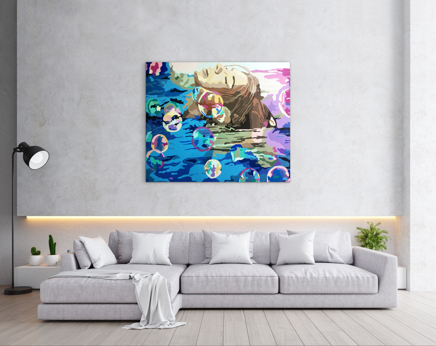 Pintura Contemporánea - JUST BREATH