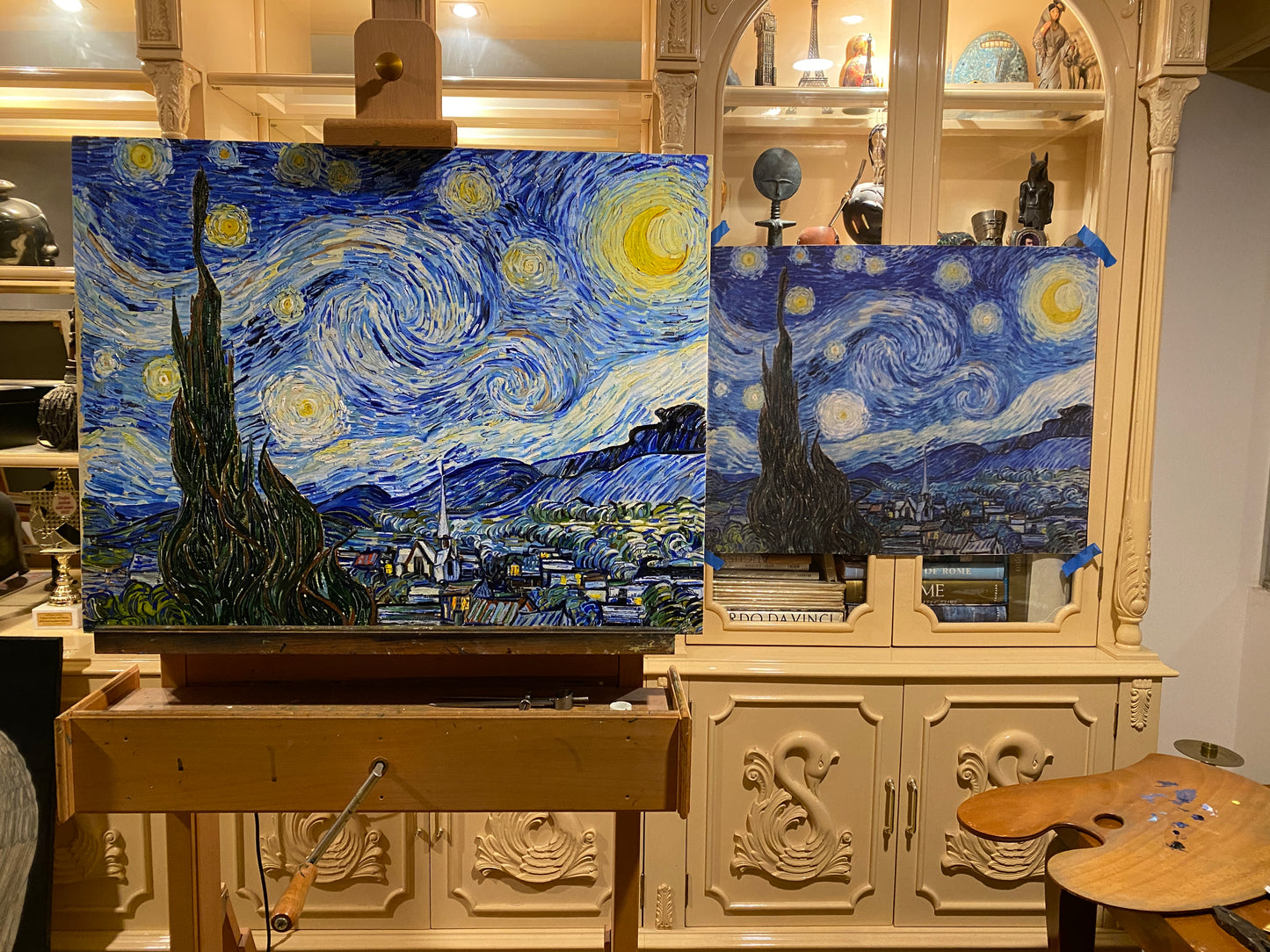 La Noche Estrellada (copia al detalle)