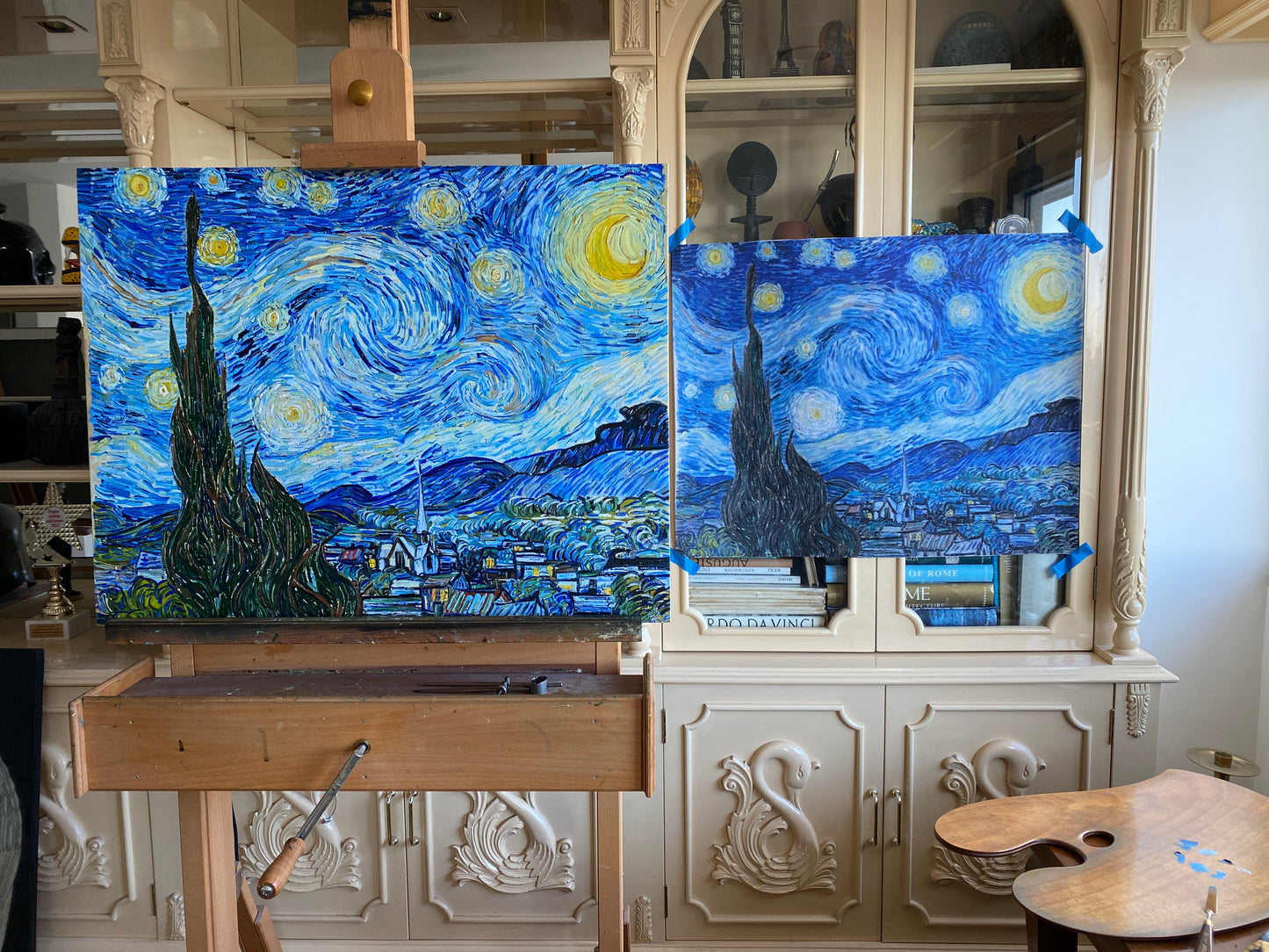 La Noche Estrellada (copia al detalle)