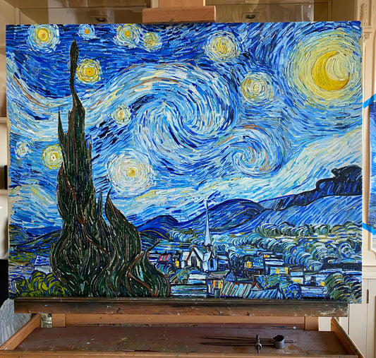 La Noche Estrellada (copia al detalle)