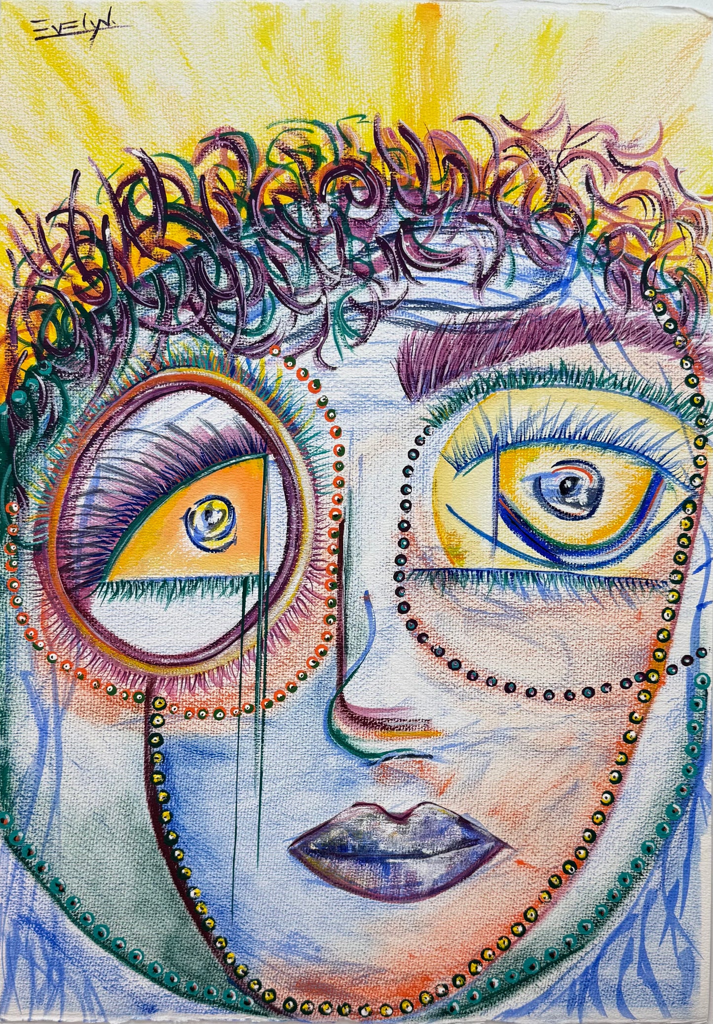 Evelyn Cohen. Rostros