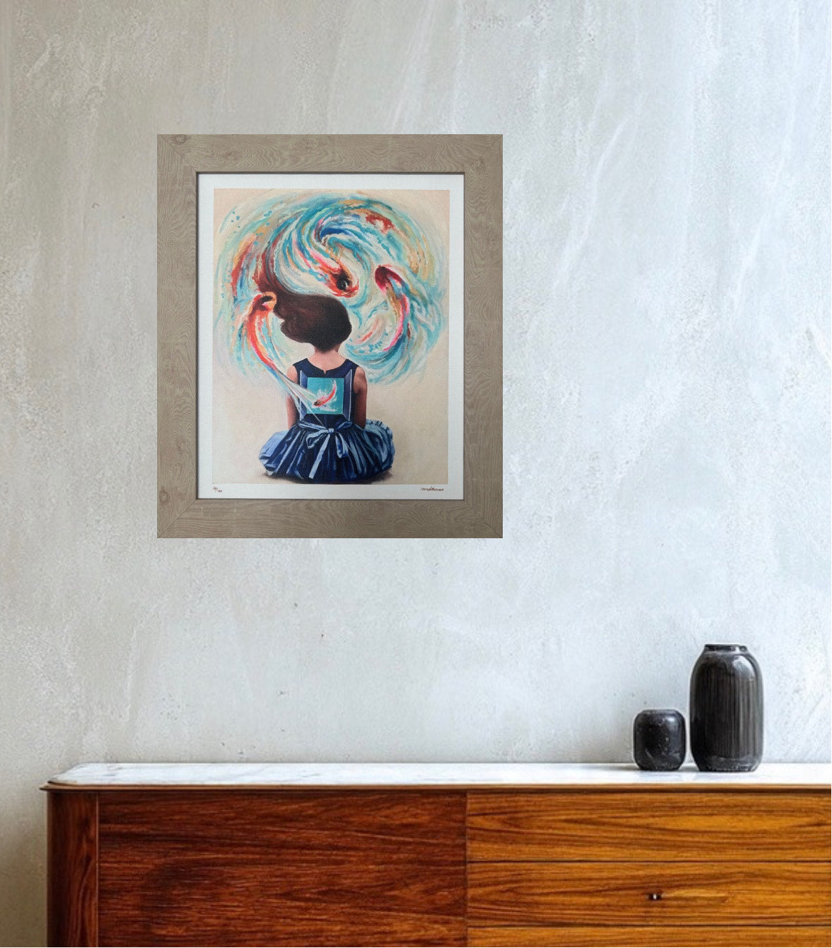 Impresión giclee - "Caja acuática"