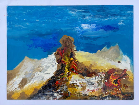 "solitaria piedra"