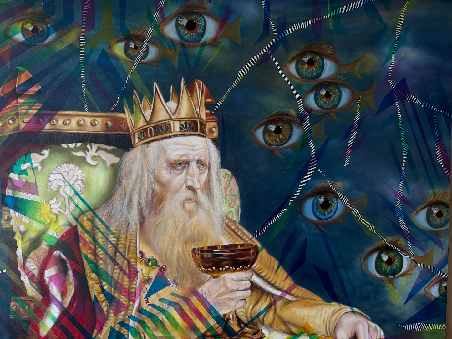 pintura arte- El rey de Thule