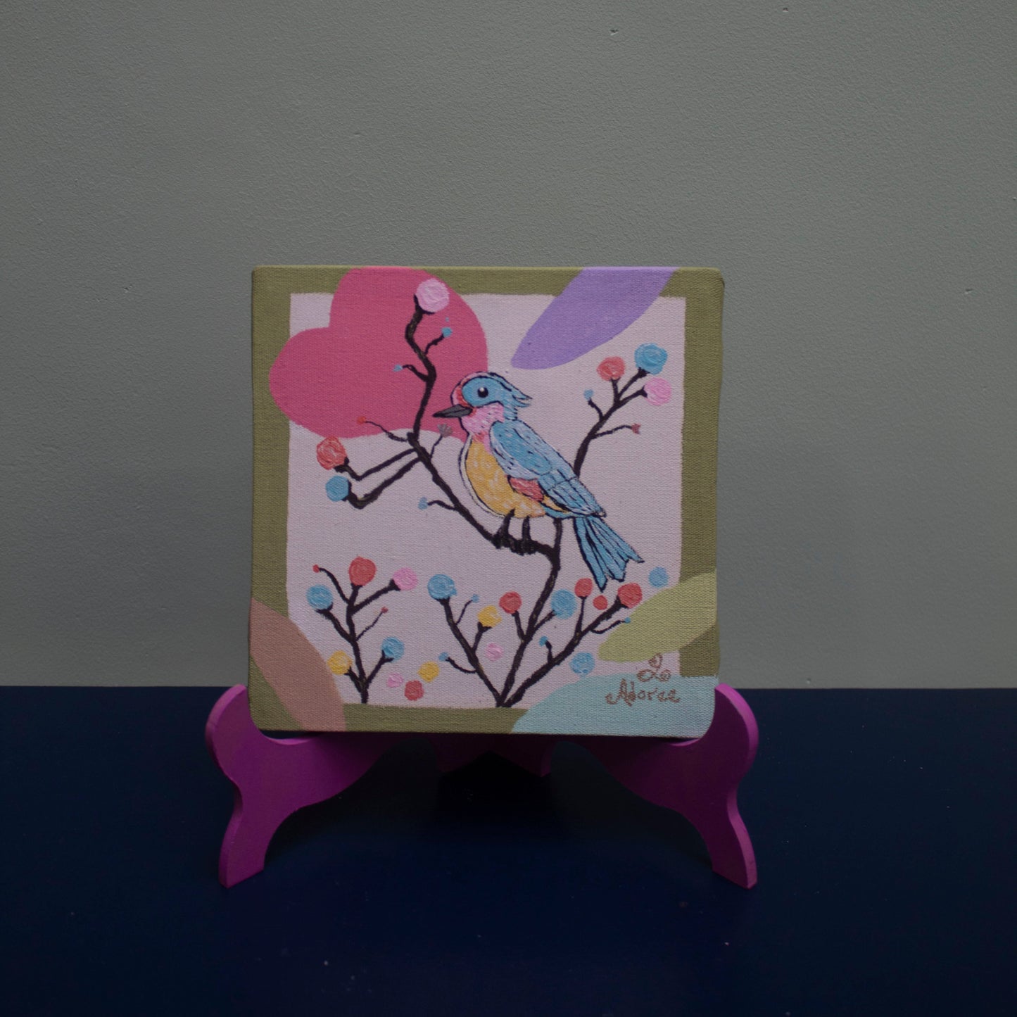 Pájaro enamorado