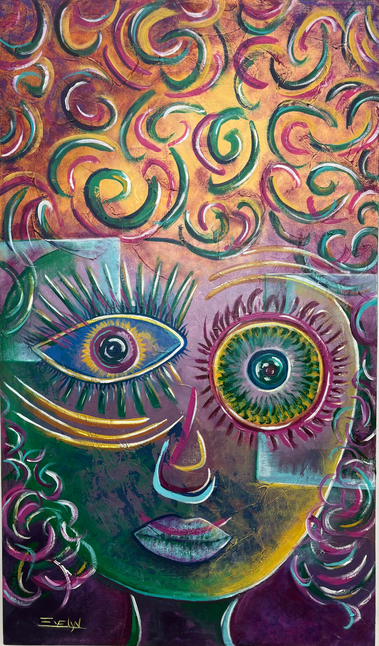 Evelyn Cohen. Rostros