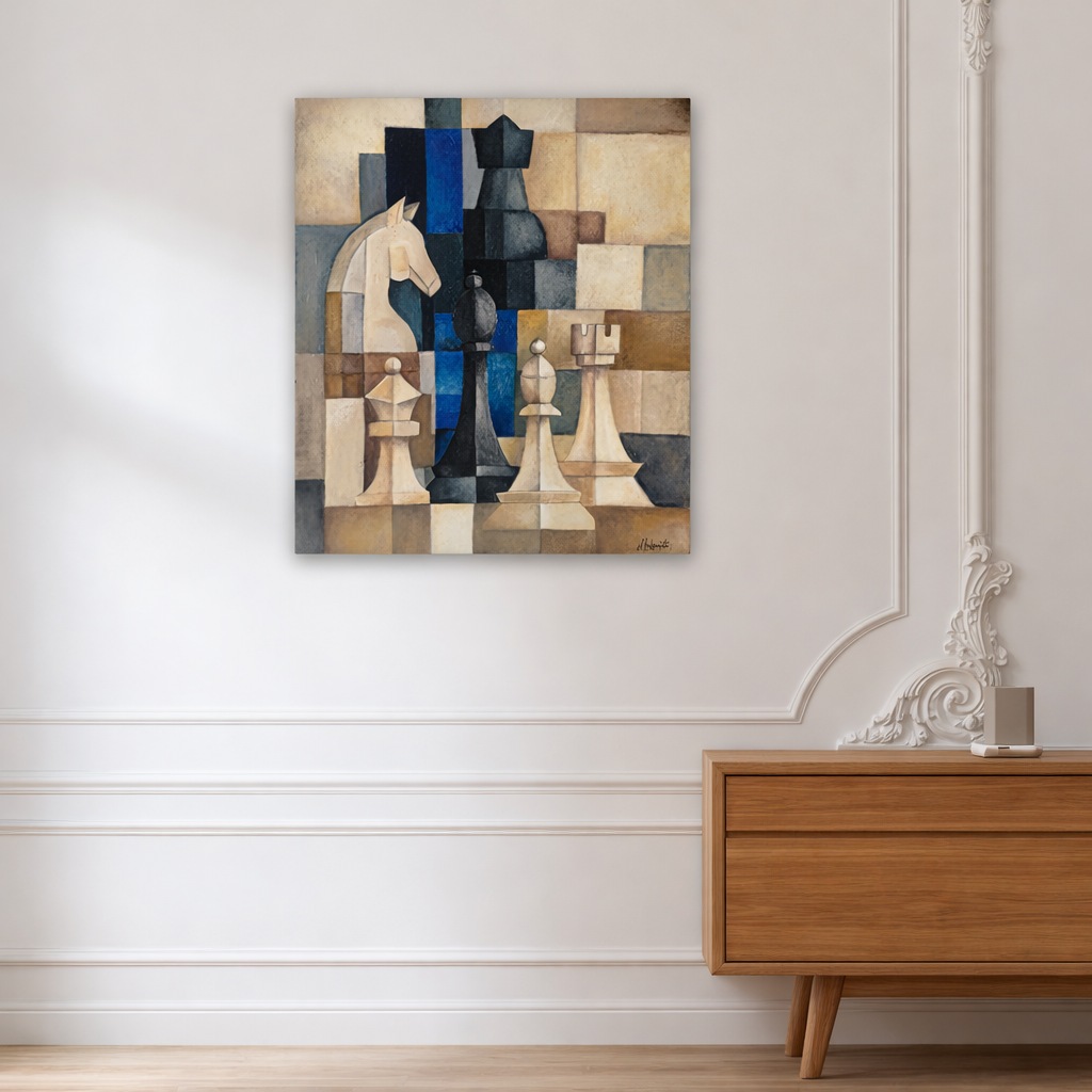 Obra de arte original "Forma, Tiempo y Decisión"