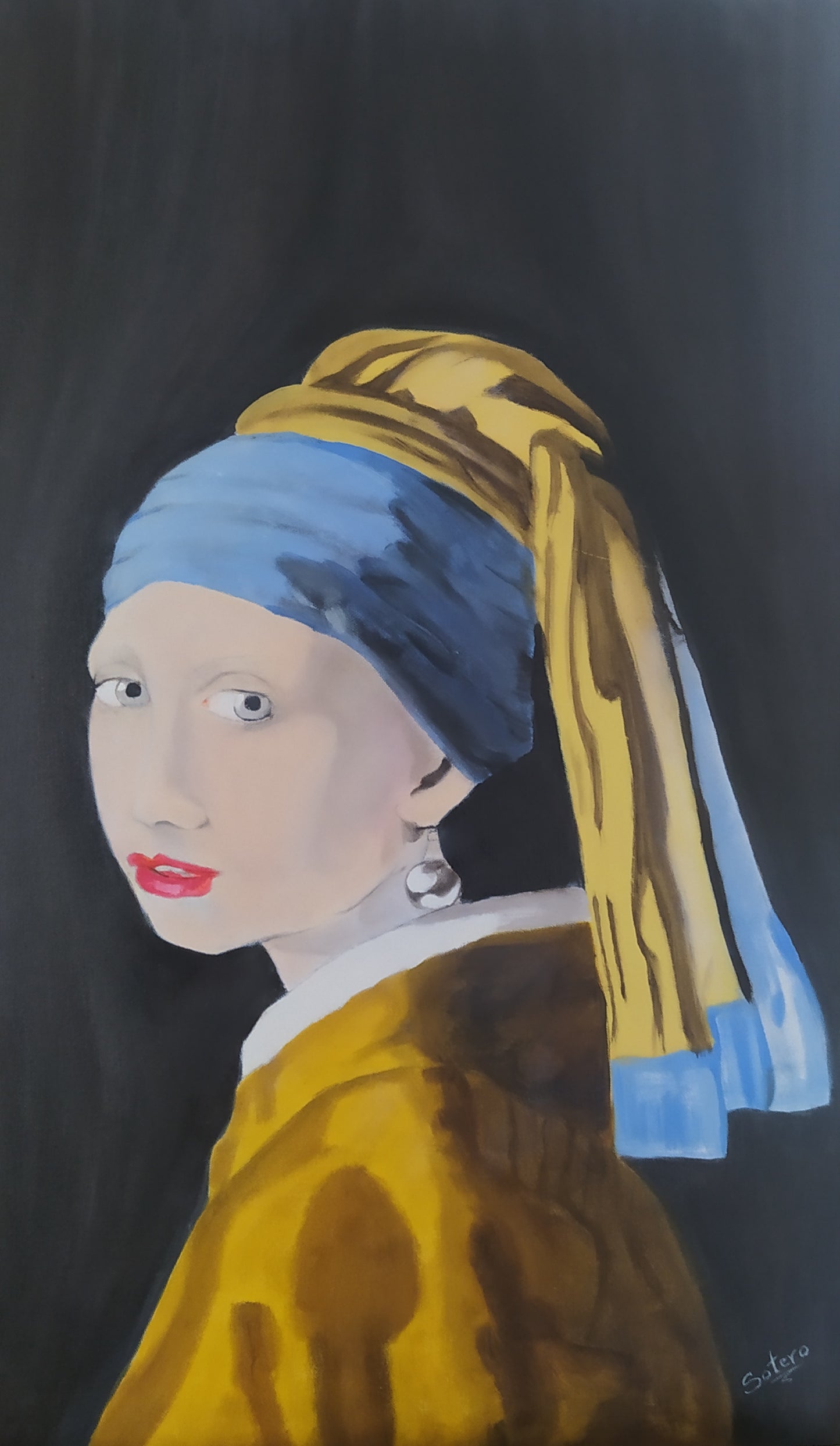 La joven de la perla (replica)