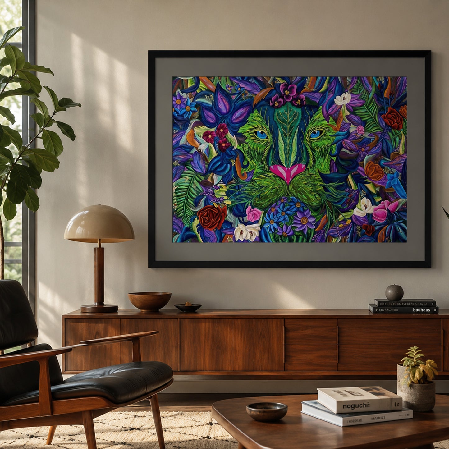 Arte Surrealista - León Floreciente