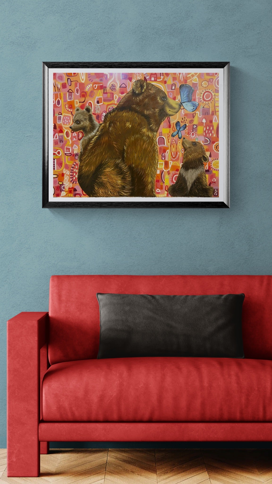 Obra de Arte Original - Mariposas Curiosas
