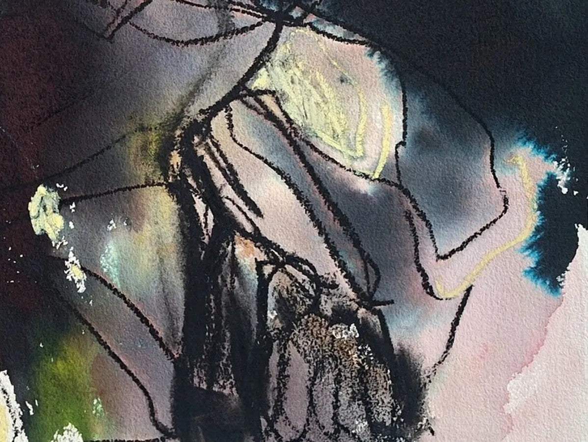 Pintura abstracta - Recuerdos de conversaciones