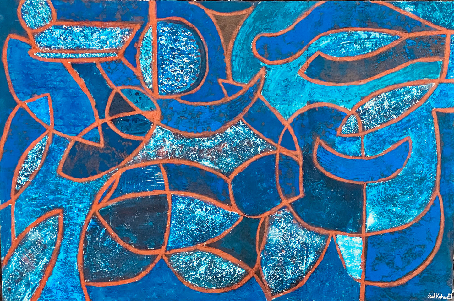 Rhapsody in Blue II SOLD/VENDIDO