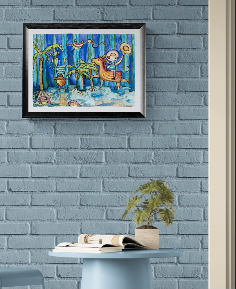 Obra de Arte Original - El Vaquerito
