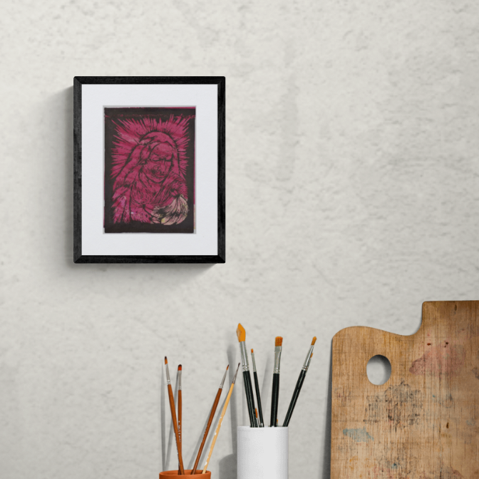 Madonna con plátano (2017)