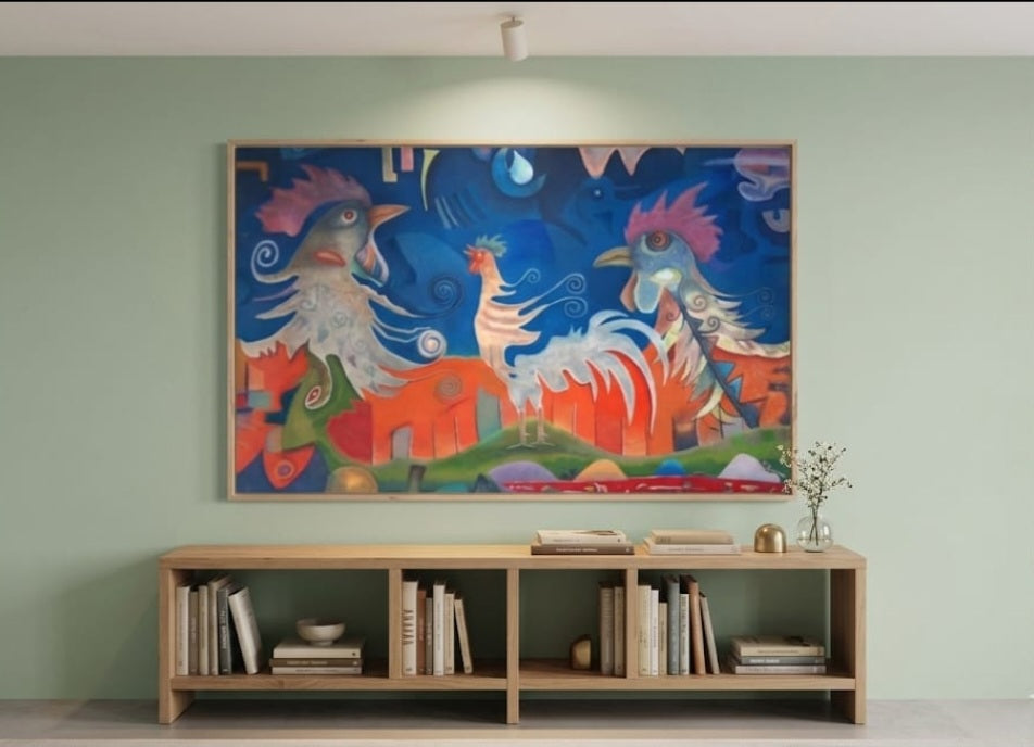 OBRA DE ARTE ORIGINAL "AMANECER"