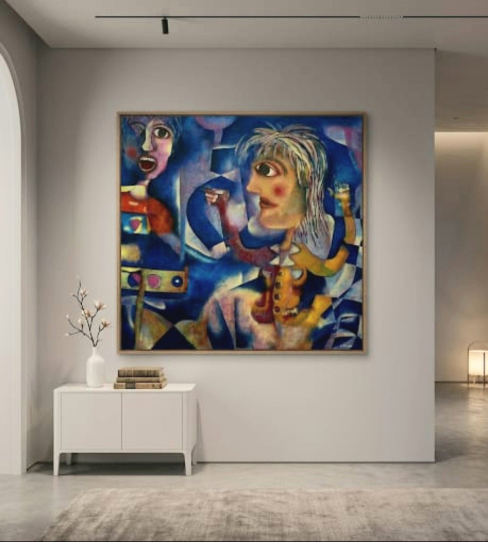 OBRA DE ARTE ORIGINAL "SOÑE QUE ME ACUSABAS"