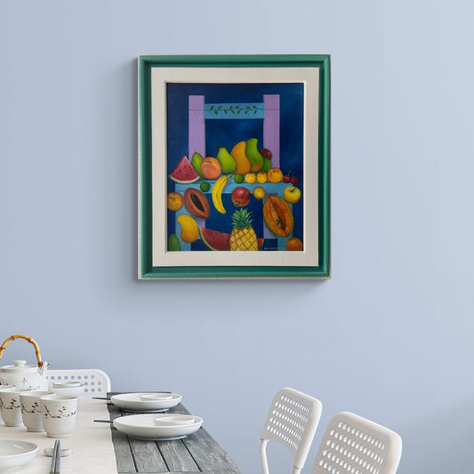 Silla con frutas