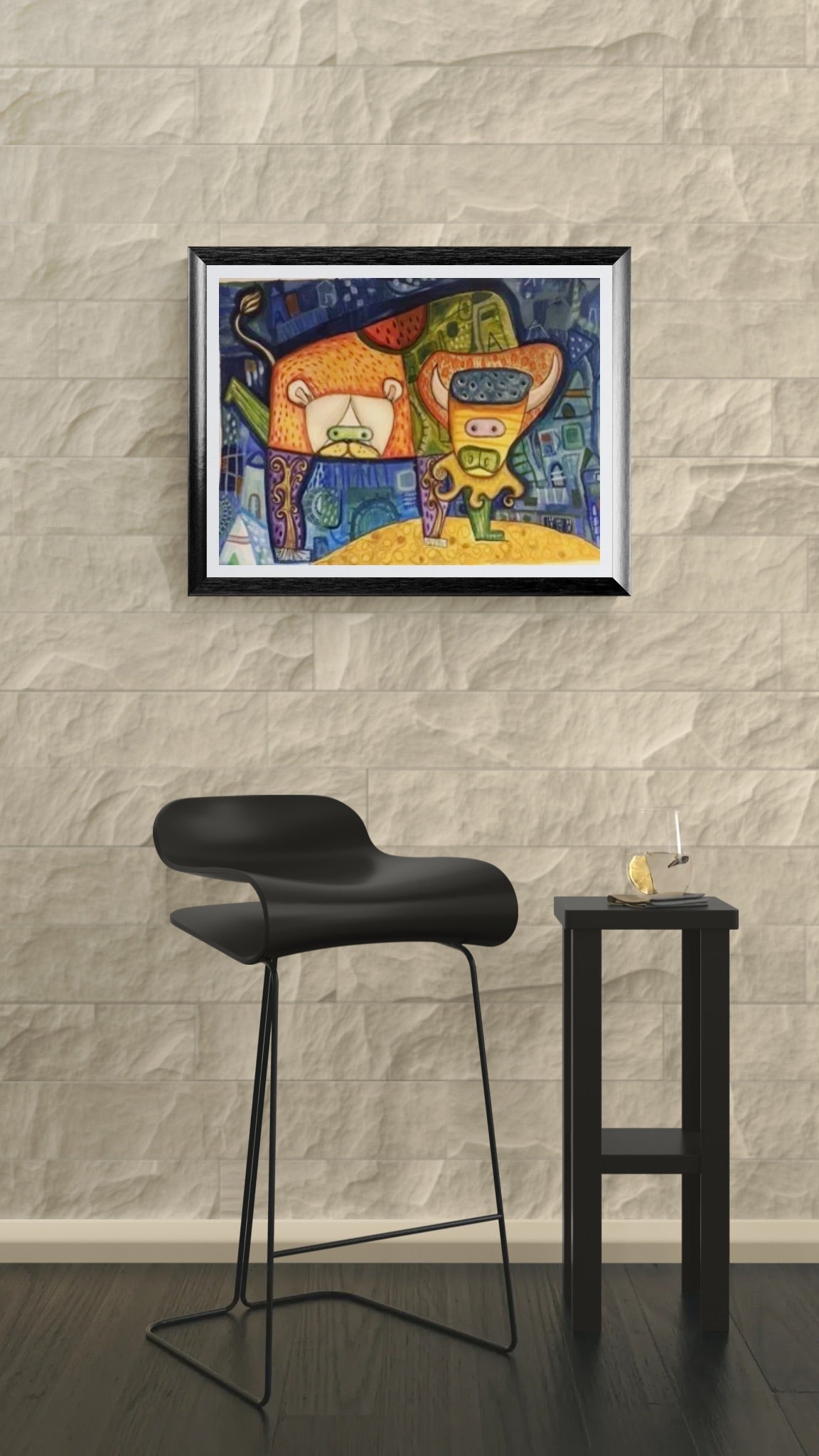 Obra de Arte Original - El Bufalito