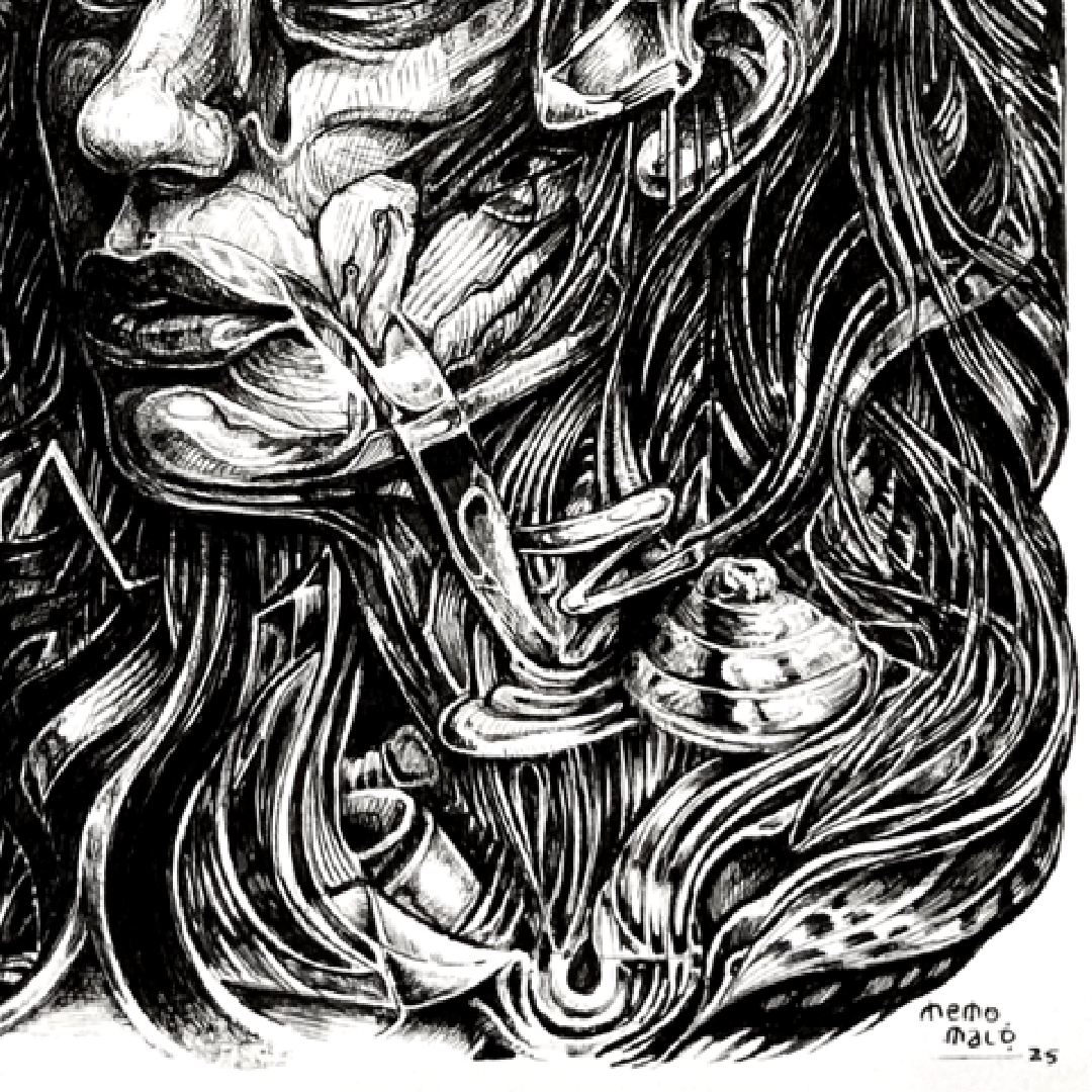 Obra de arte original - TINIEBLAS (VOLUNTAD)