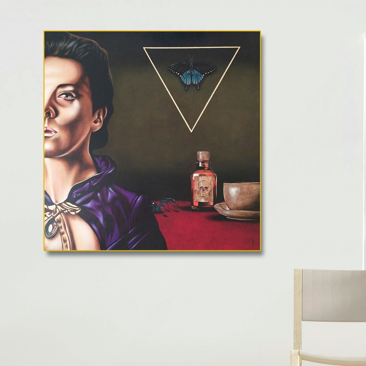 Obra de arte original - Triángulo Inverso