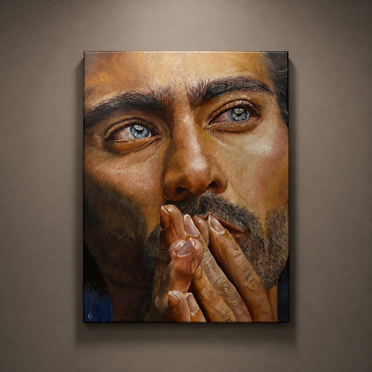 Arte contemporáneo- The Look of a Prayer (Mirada de una Oración)
