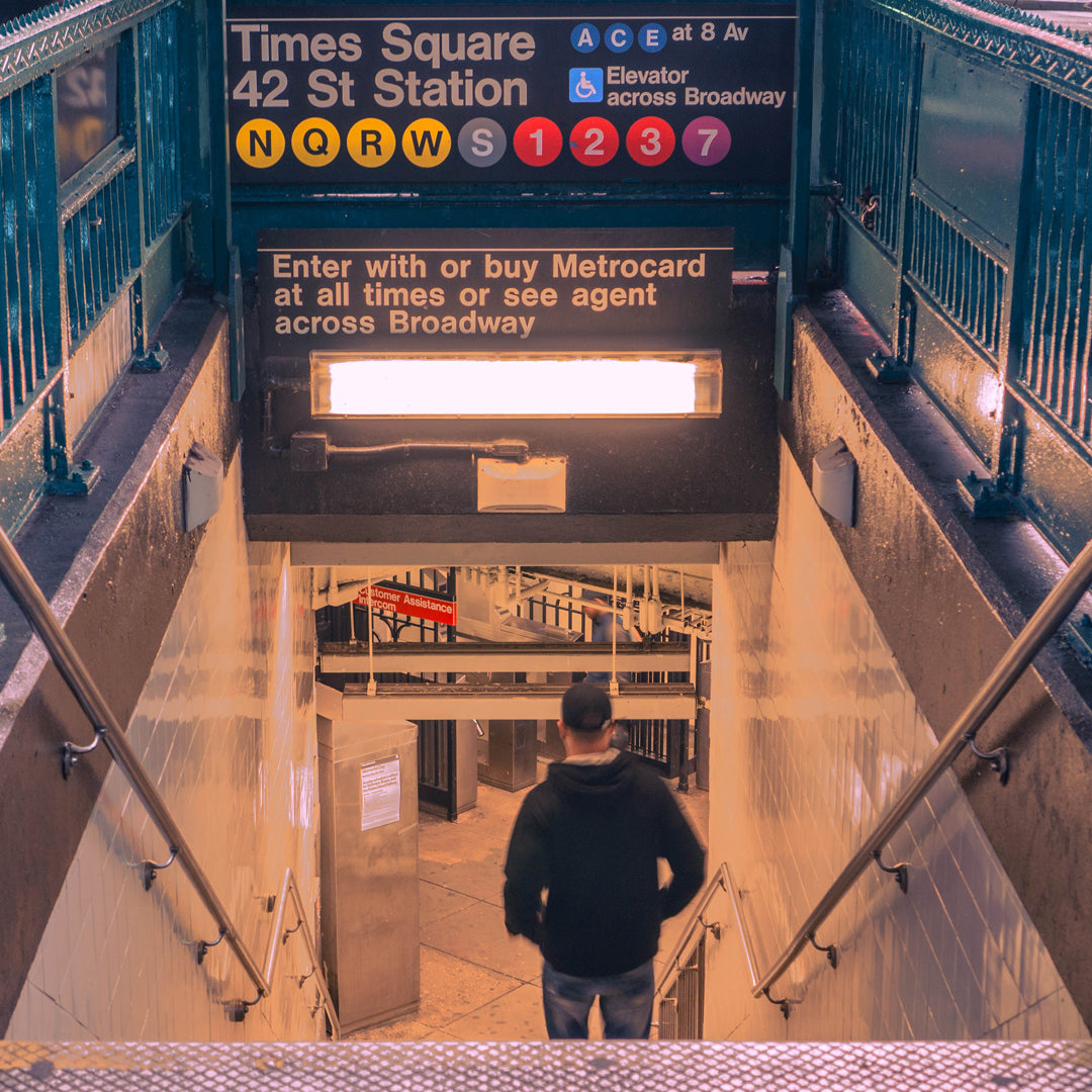Entrada al ritmo de Nueva York