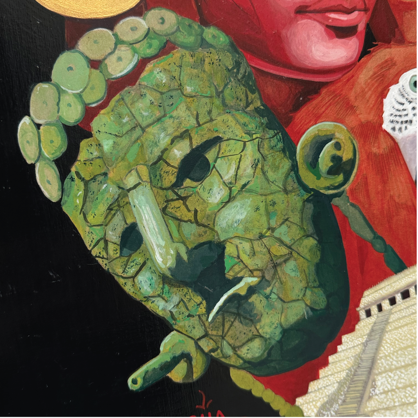 Cuadro artístico - Reina Roja