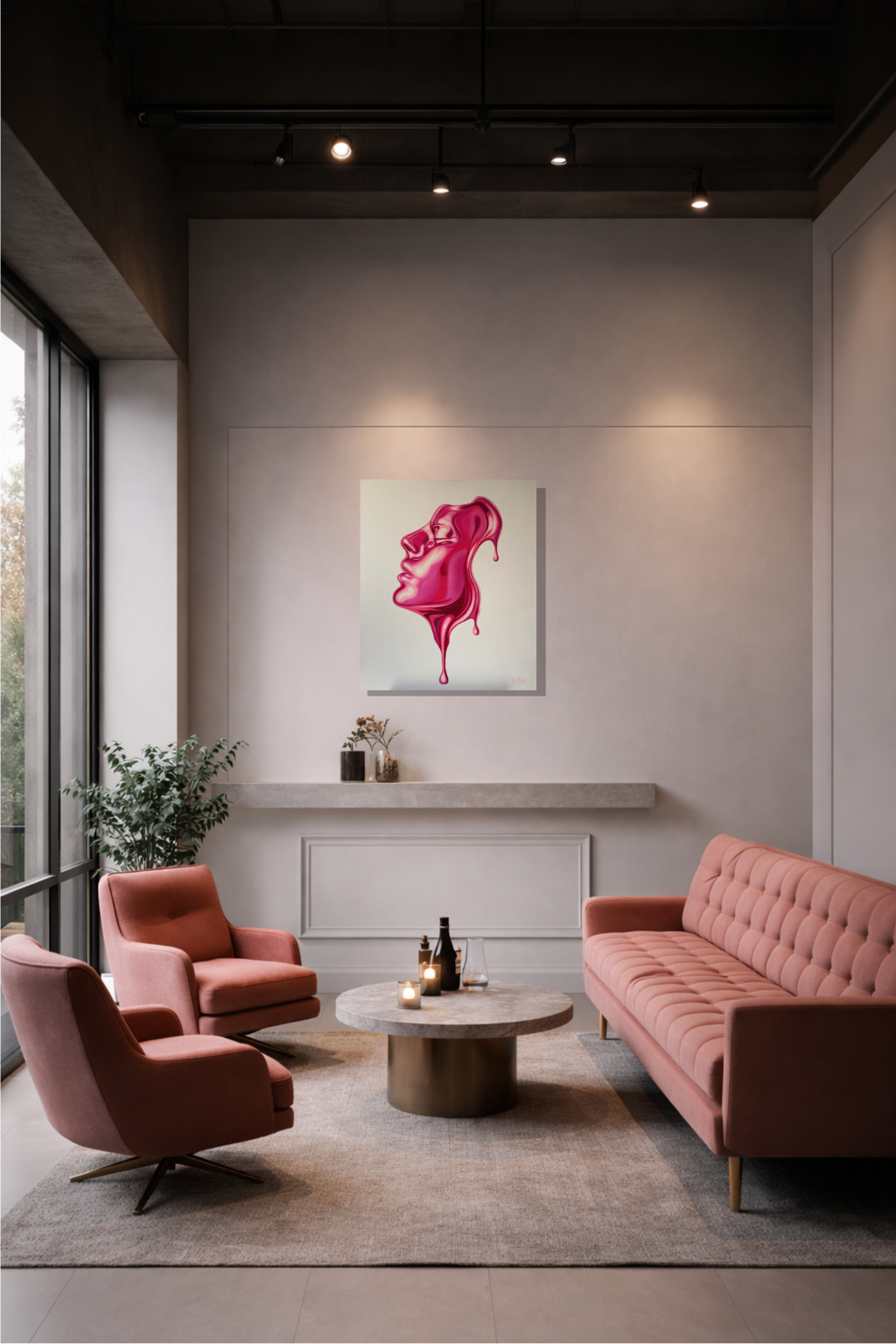 Arte contemporáneo- Chromatic melt-Dripping Soul