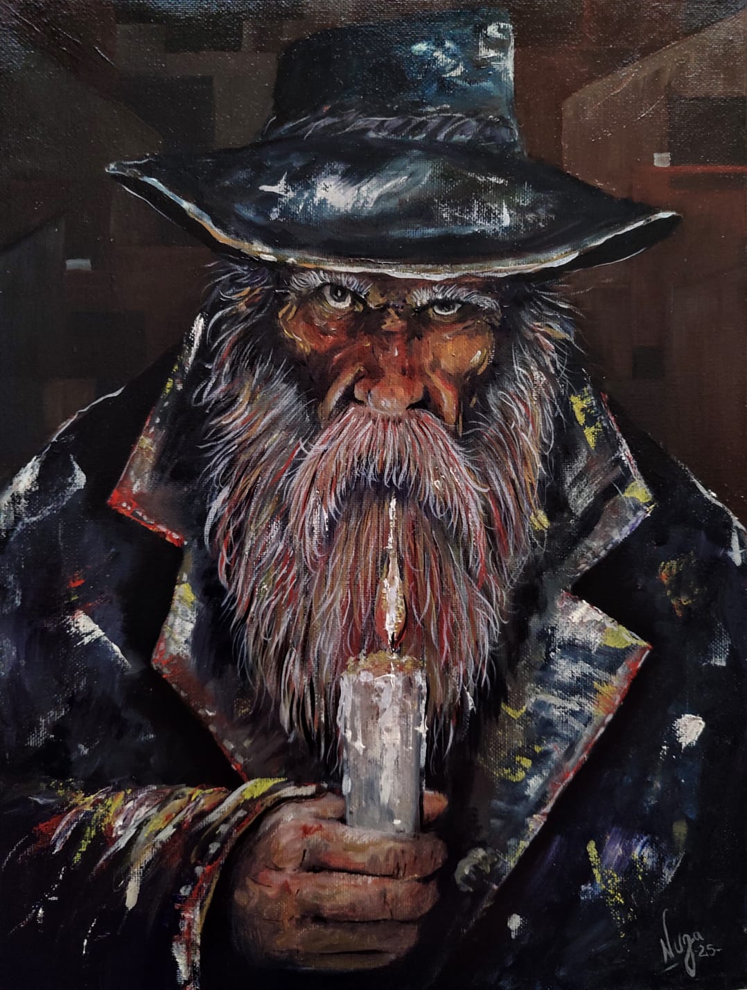 El ermitaño (obra vendida)