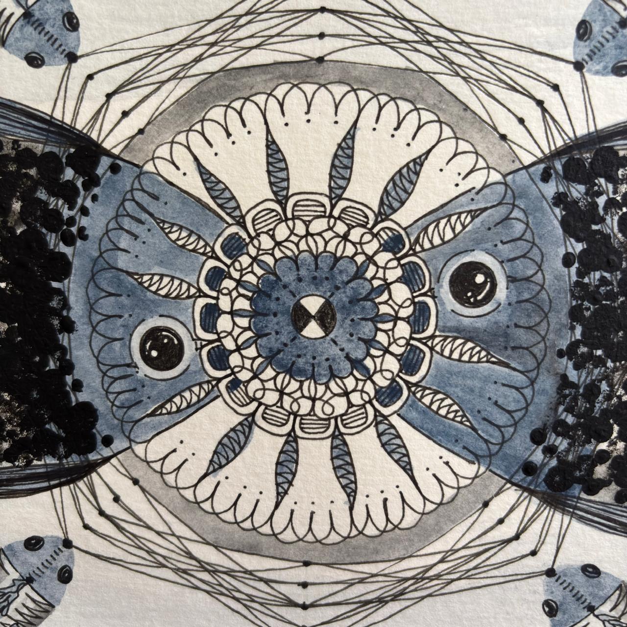 Peces azules