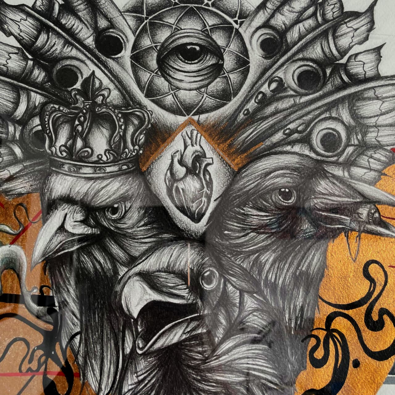 Obra de arte original - Agónico