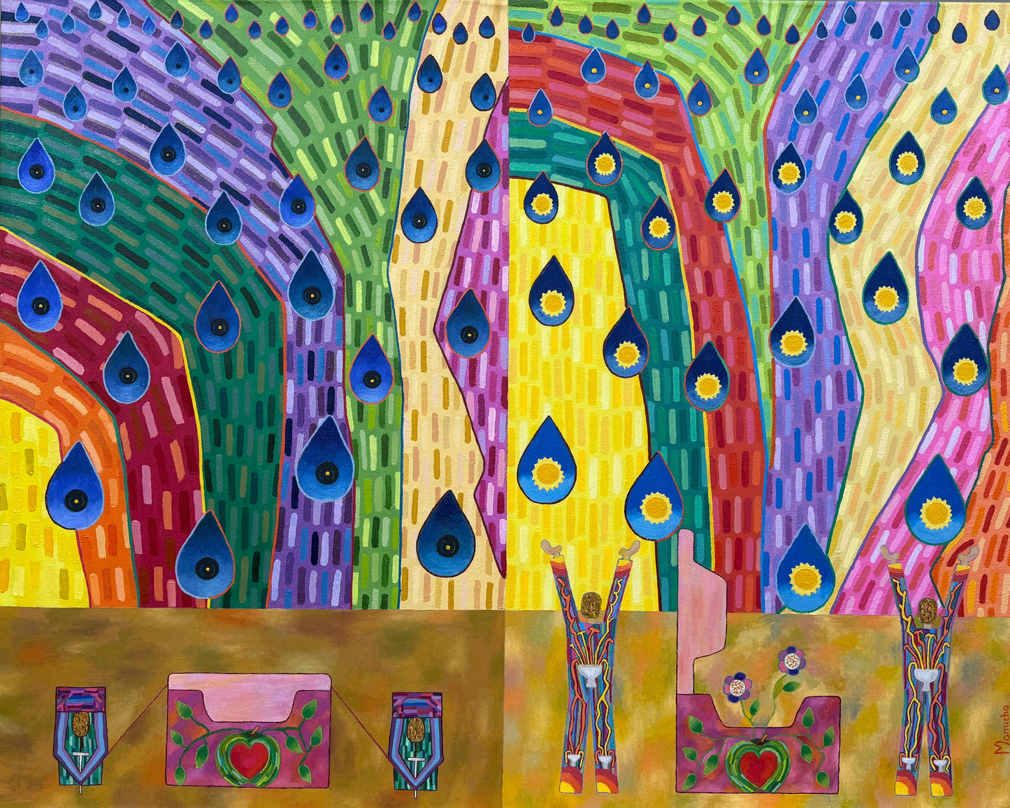 Obra de arte original - De la oscuridad a la luz