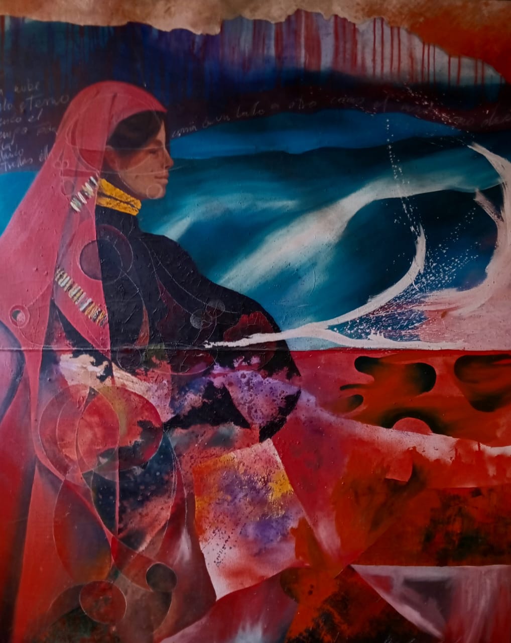 Mujer cora / Pintura