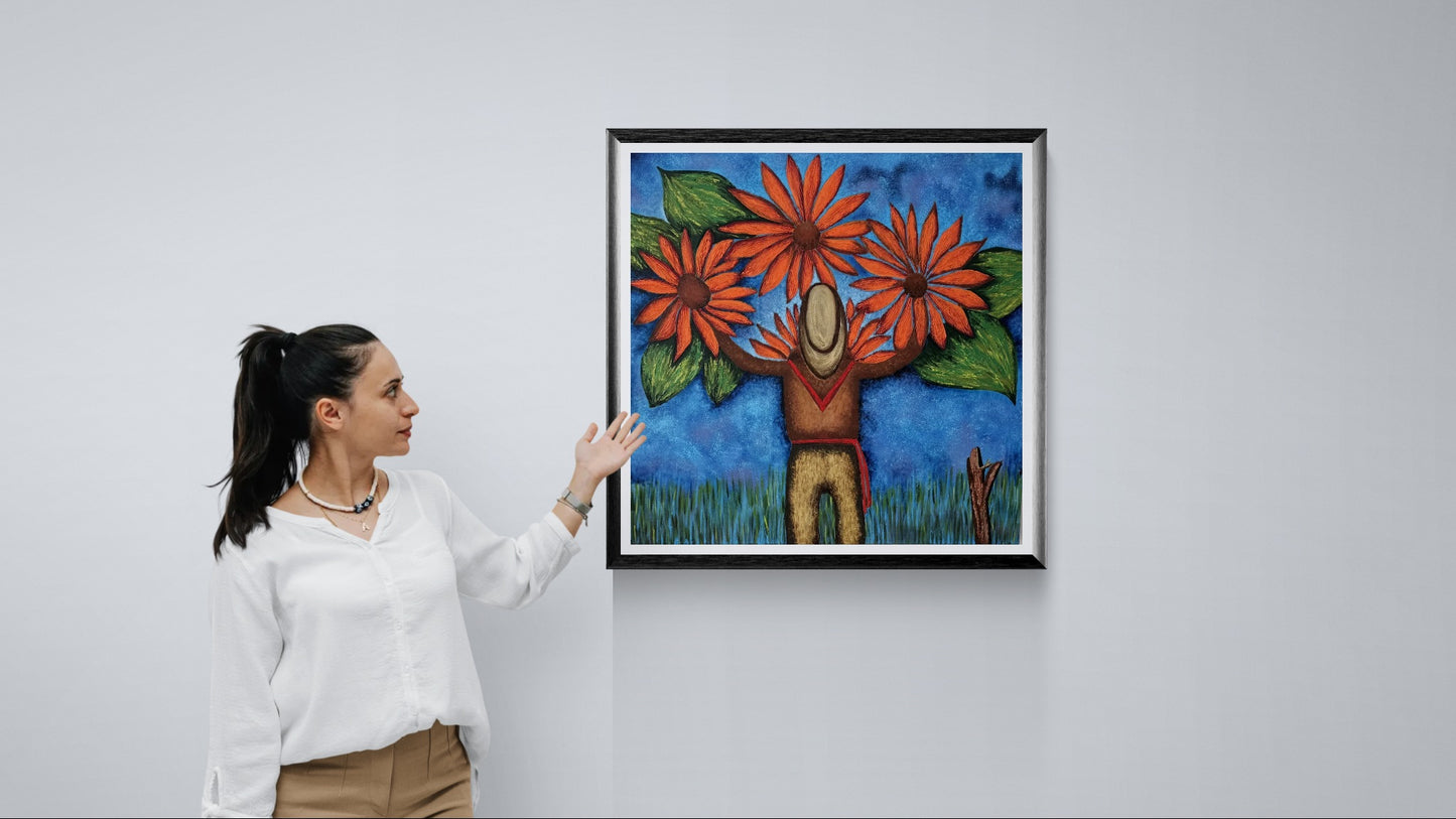 Obra de Arte Original - Los Colores de mi Tierra