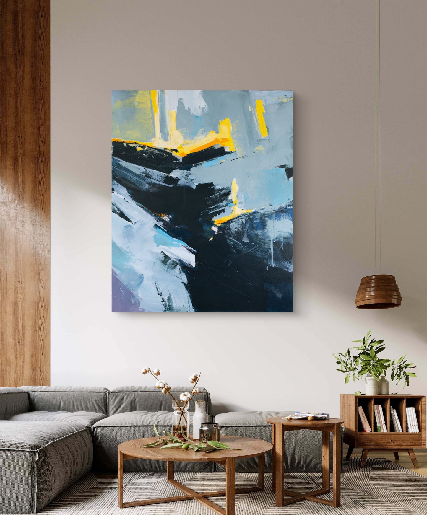 Resplandor entre nubes