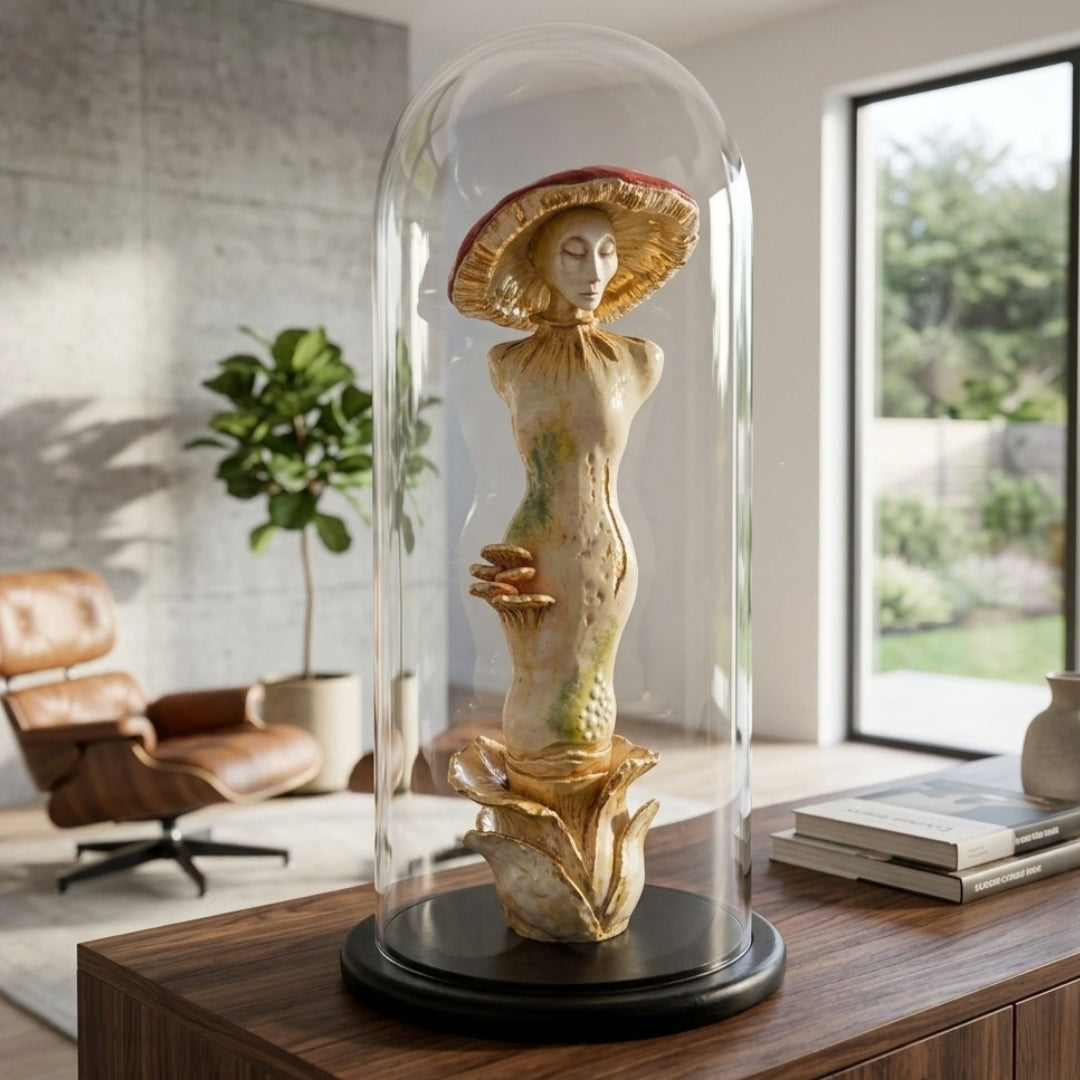 Escultura Cerámica - Amanita