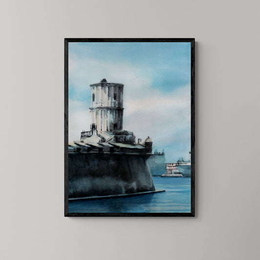 Díptico. La fortaleza de San Juan de Ulúa