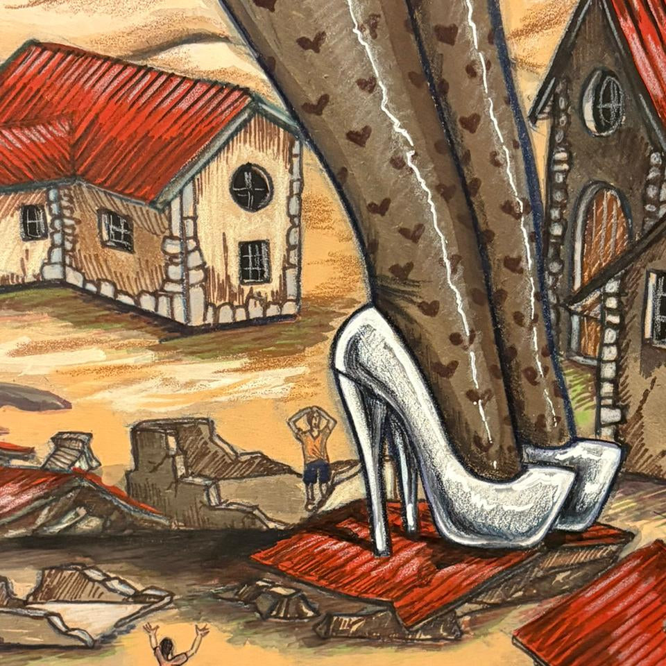 Gullivera en la isla de lilliput