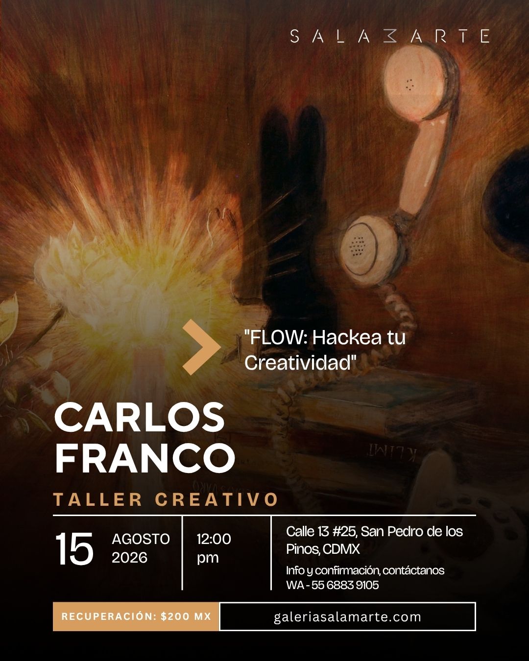 FLOW: Hackea tu Creatividad — Carlos Franco