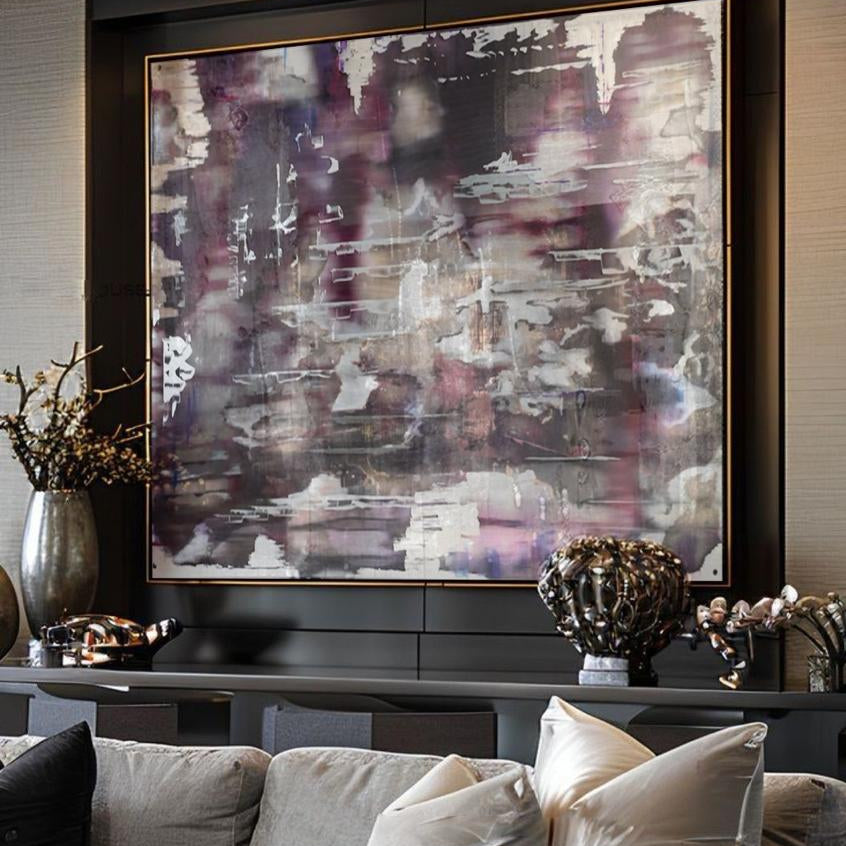 Arte abstracto - Ecos en movimiento