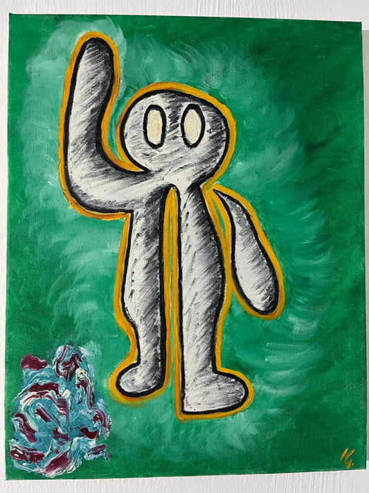El Cosmonauta (El Astronauta de Nazca Perú)