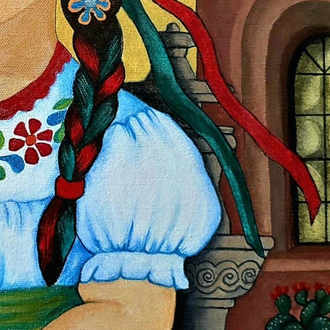 Cuadro artístico - Frida Lele