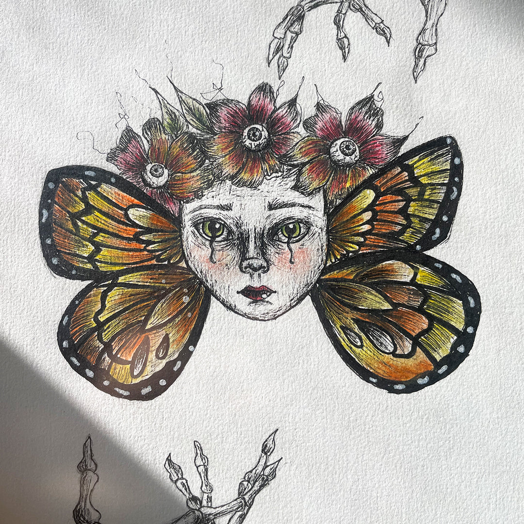 "Entre la vida y la muerte"