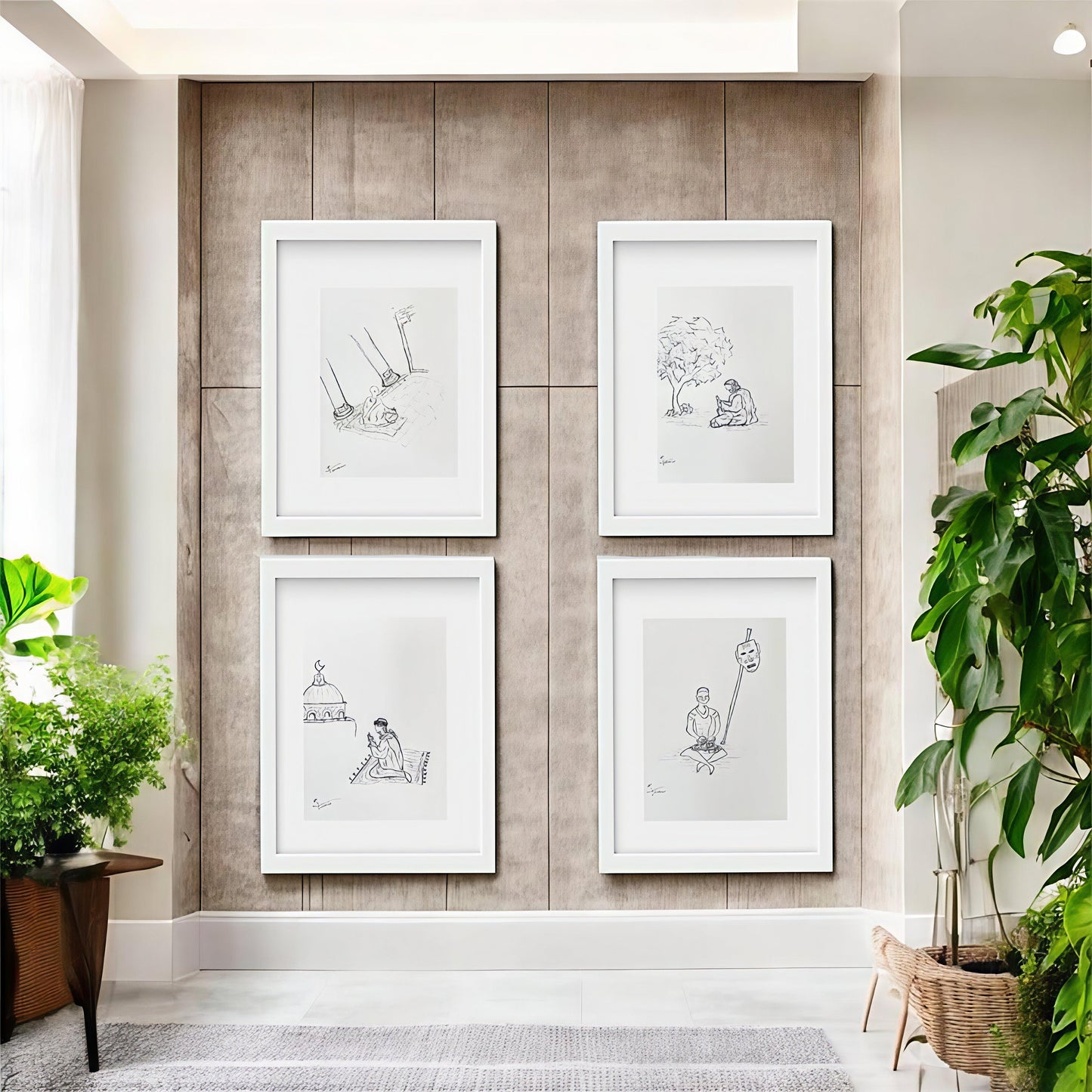 Cuadro Decorativo - Diálogo con lo Divino