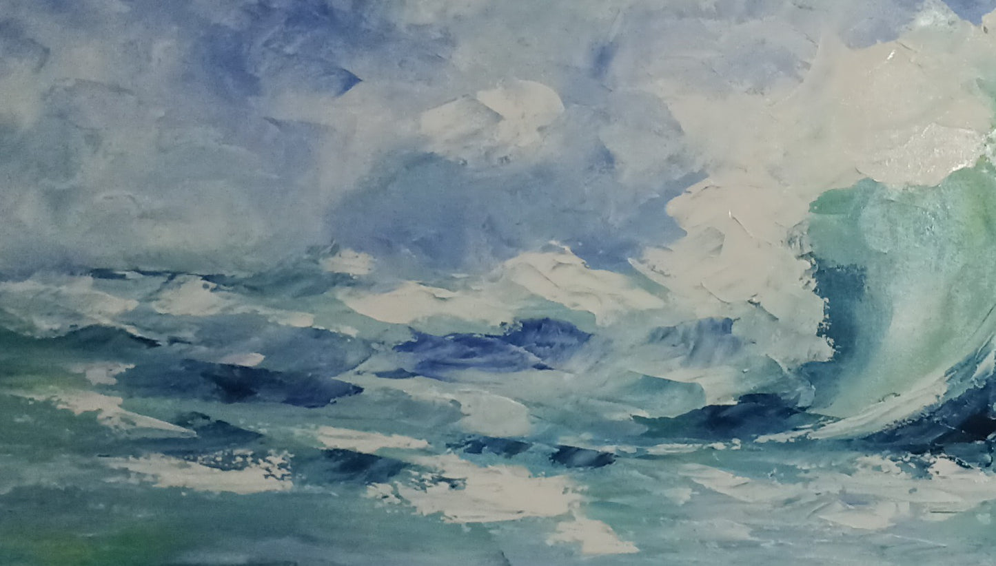 Obra de arte original - Un poco revuelto