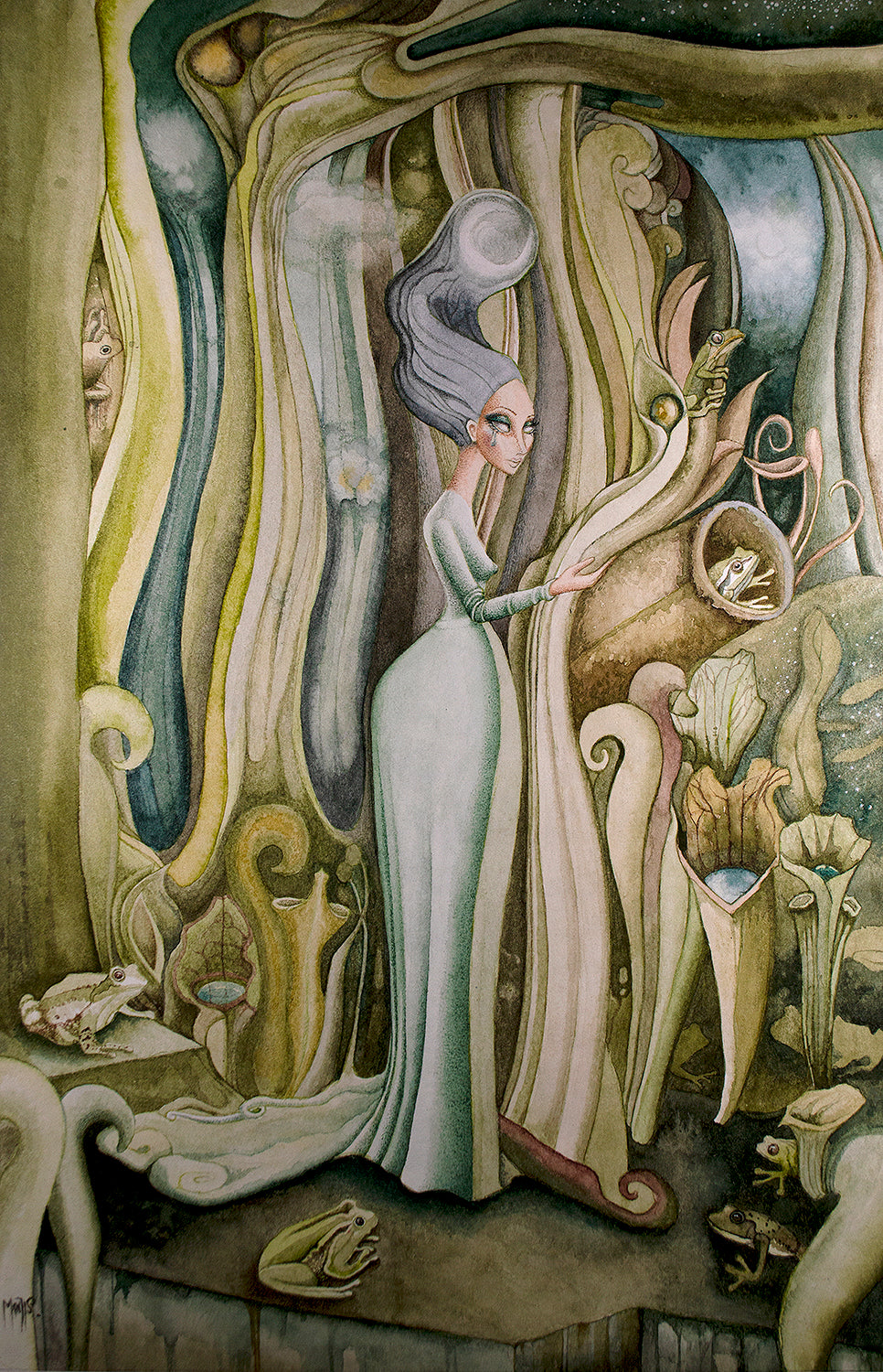 La señora de las Ranas.
