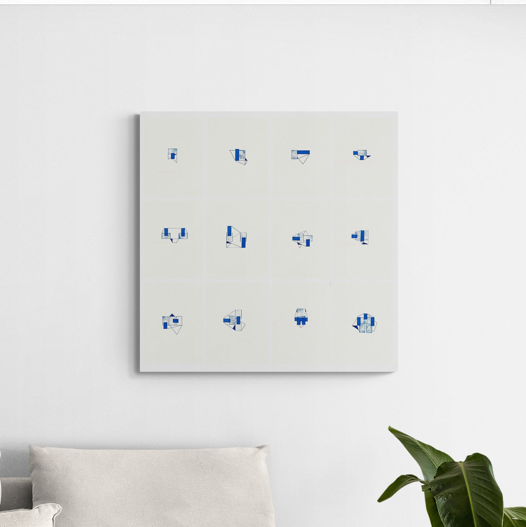 Cartas azules